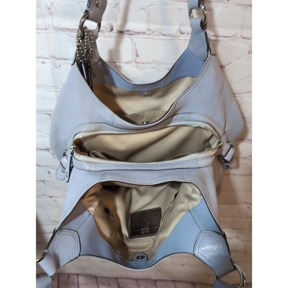 VTG Coach #14336 Hobo Madison Maggie Purple Lavender Leather Shoulder Bag - Picture 15 of 16